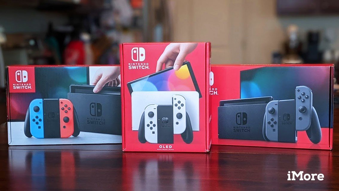 Nintendo Switch OLED and original model